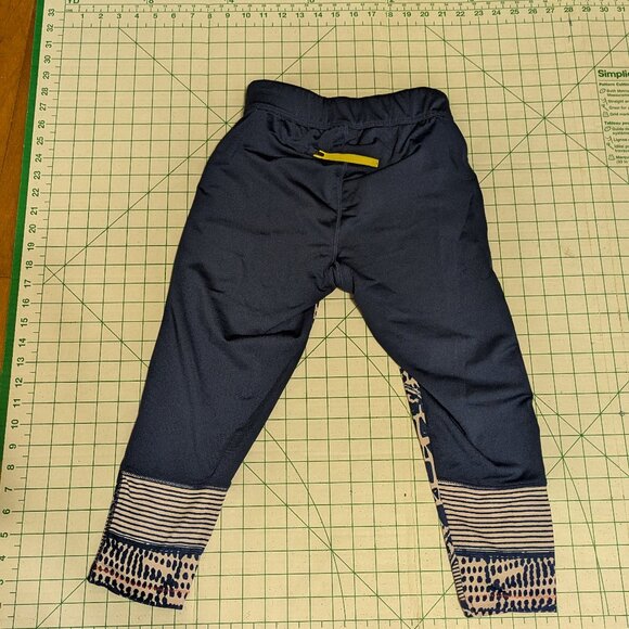 EUC Janji Capri Leggings WS blue & white - Picture 6 of 9